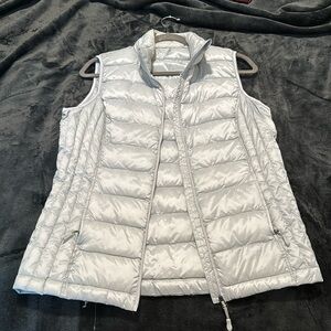 Grey Puffer Vest